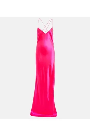 The Sei Vestido de fiesta en satén de seda