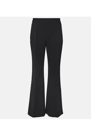 Tory Burch Pantalones flared de crepé
