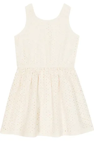 Liewood Vestido Idaho de algodón con bordado