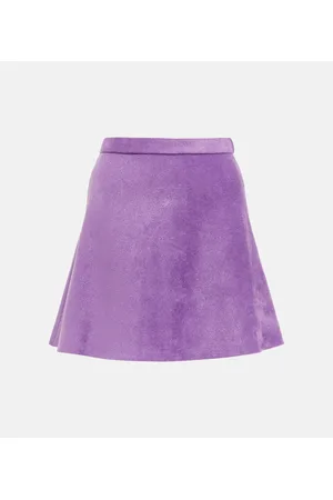 Alaïa Alaïa Minifalda de terciopelo