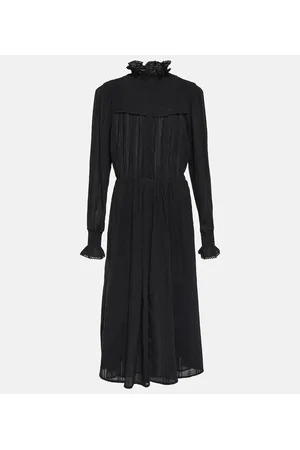 Marant Etoile Vestido midi Imany en mezcla de algodón