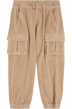 Il gufo Pantalones cargo de pana de algodón