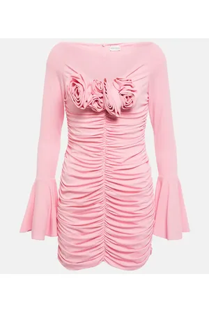 MAGDA BUTRYM Vestido corto de jersey fruncido