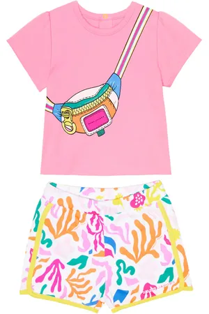Marc Jacobs Bebé - camiseta y shorts de algodón