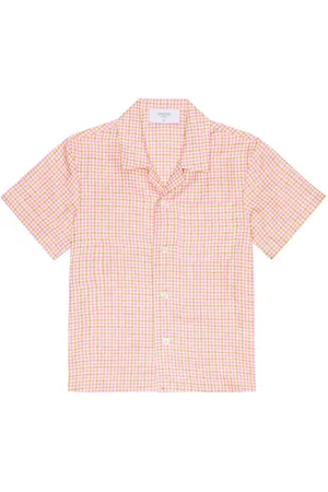 PAADE Camisa Lex de lino a cuadros