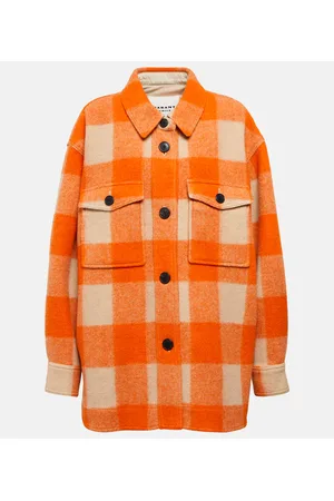 Marant Etoile Chaqueta Harveli a cuadros
