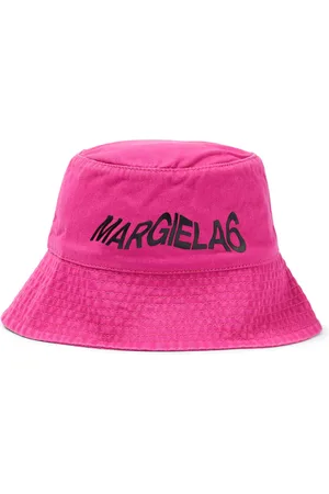 Maison Margiela Sombrero de pescador de algodón con logo