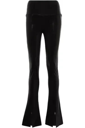 Norma Kamali Leggings flared Spat de tiro alto