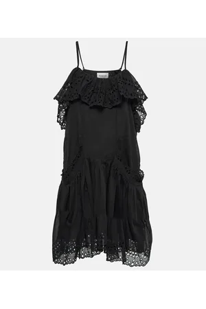 Marant Etoile Vestido corto Keoly de algodón