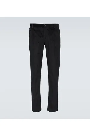 Dolce & Gabbana Pantalones slim de algodón