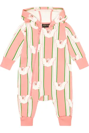 Mini Rodini Bebé - mono de algodón estampado