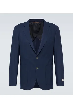 CANALI Blazer de cachemir de botonadura simple