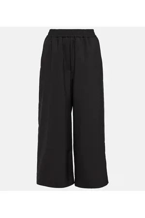 Loewe Culottes de lana de tiro alto