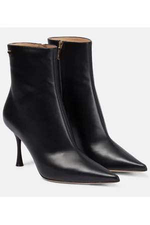 Gianvito Rossi Botines Dunn de piel
