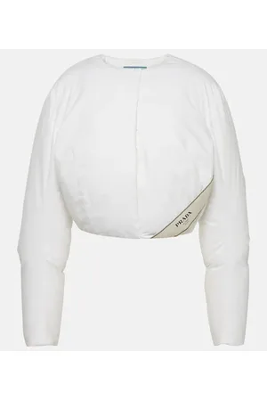 Prada Chaqueta de plumas de algodón