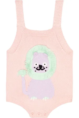 Stella McCartney Bebé - mono en mezcla de algodón y lana