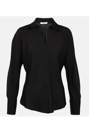 Vince Blusa de georgette de seda