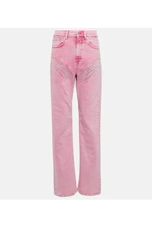 Y / PROJECT Jeans anchos con cristales