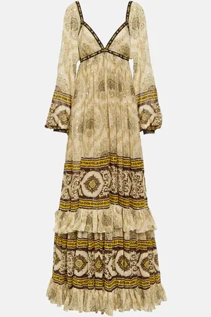 Etro Vestido de fiesta de jacquard de seda