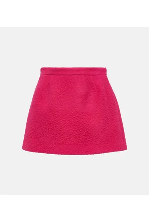 RED Valentino Minifalda de lana virgen