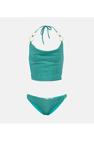 Oseree Oséree Bikini Lumière O-Gem metalizado