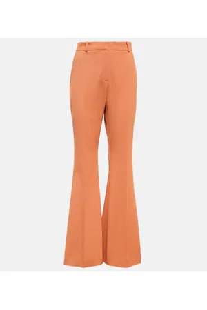 Joseph Pantalones flared Aveline de gabardina