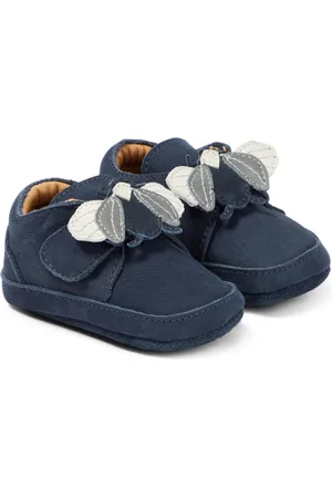 Donsje Bebé - botines Niek de piel con apliques