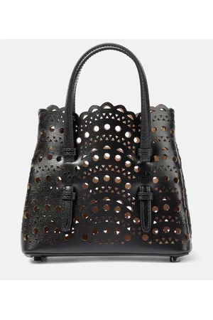 Alaïa Alaïa Tote Mina 16 Vienne Wave de piel