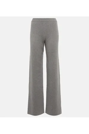 Loro Piana Pantalones anchos de cachemir
