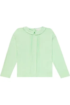 MORLEY Top Tonia plisado en jersey de algodón