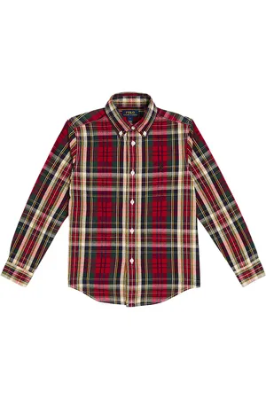 Ralph Lauren Polo de piqué de algodón a rayas