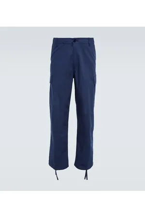 Kenzo Pantalones cargo rectos de algodón