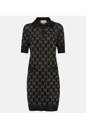 Gucci Vestido corto GG en jacquard