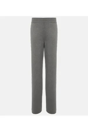 Loro Piana Pantalones anchos de cachemir