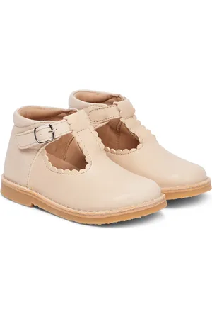 Petit Nord Botines de piel con barra en T