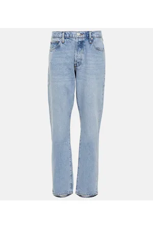 Frame Jeans rectos Le Slouch de tiro medio