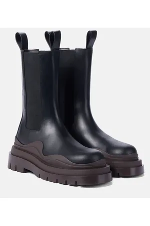 Bottega Veneta Botines Tire de piel