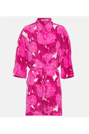 VALENTINO Blusa de seda floral