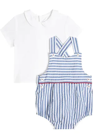 La Coqueta Bebé - set de mono Marina y camisa Jazmin