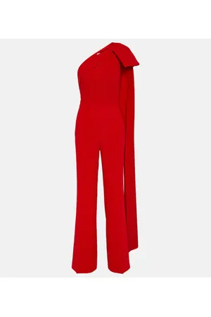 Roland Mouret Mono de cady asimétrico con lazo