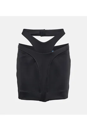 MUGLER Minifalda con abertura