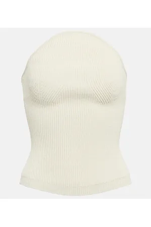 Khaite Bustier acanalado Jericho