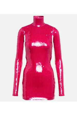 LAQUAN SMITH Vestido corto con lentejuelas