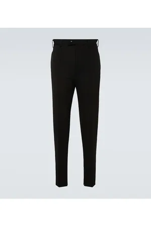 Prada Pantalones slim de gabardina