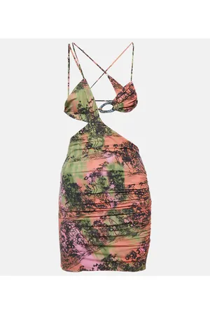Roberta Einer Vestido corto Lua estampado