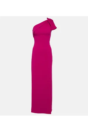 Roland Mouret Vestido de fiesta asimétrico de cady
