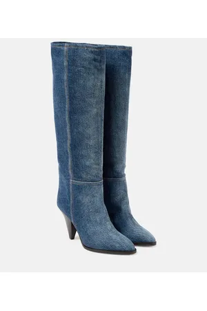 Isabel Marant Botas altas Ririo de denim