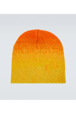 ERL Gorro en mezcla de mohair degradado