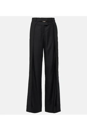 AYA MUSE Pantalones anchos Tio de lana