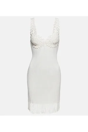Proenza Schouler Vestido corto con flecos